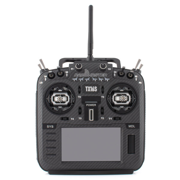 TX16S MKII MAX Carb AG01 Gimbal ELRS incl. Battery