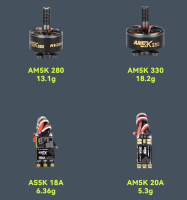 T-Motor F5K Antirebsset 330-2800KV