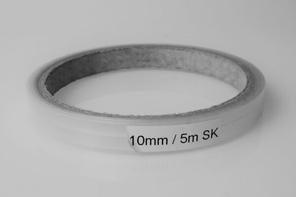 Spaltabdeckband transparent selbstklebend 10mm - 5m Rolle