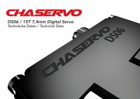 CHAServo DS06 15T, 7,4mm HV, F3K Mini Digital,...