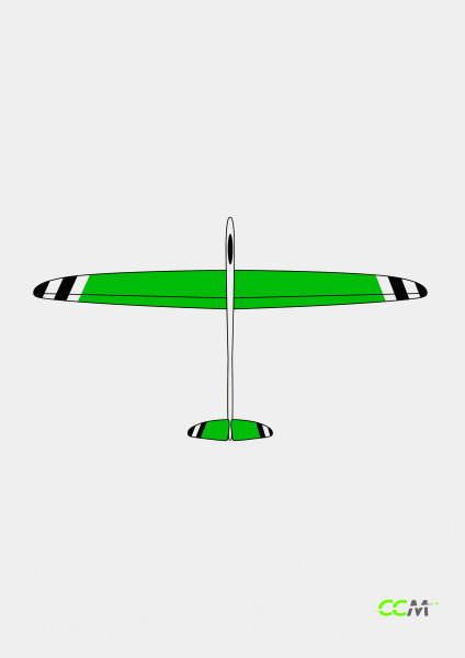 Design #4 Green/White/Black