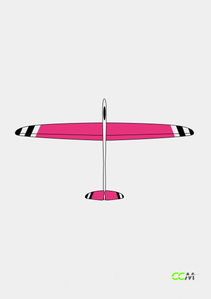 Design #4 Pink/White/Black