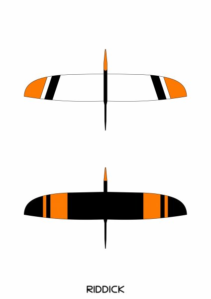 Design #1 NeonOrange/Weiß