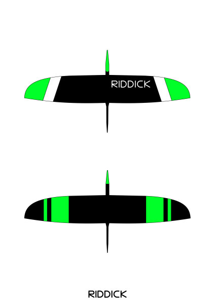 Design #2 Neongrün/Carbon