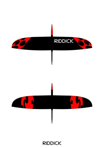 Design #4 Rot/Schwarz