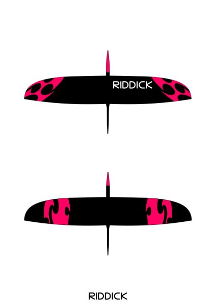 Design #4 NeonPink/Schwarz