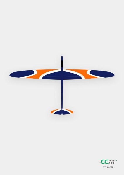 Design #2 Dark Blue/White/Neon Orange